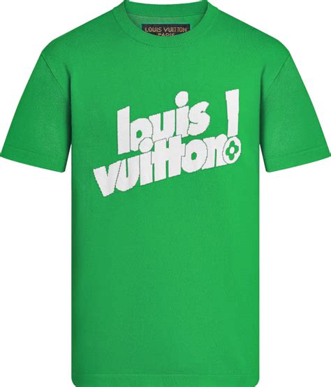 louis vuitton white and green t shirt|louis vuitton lv t shirts.